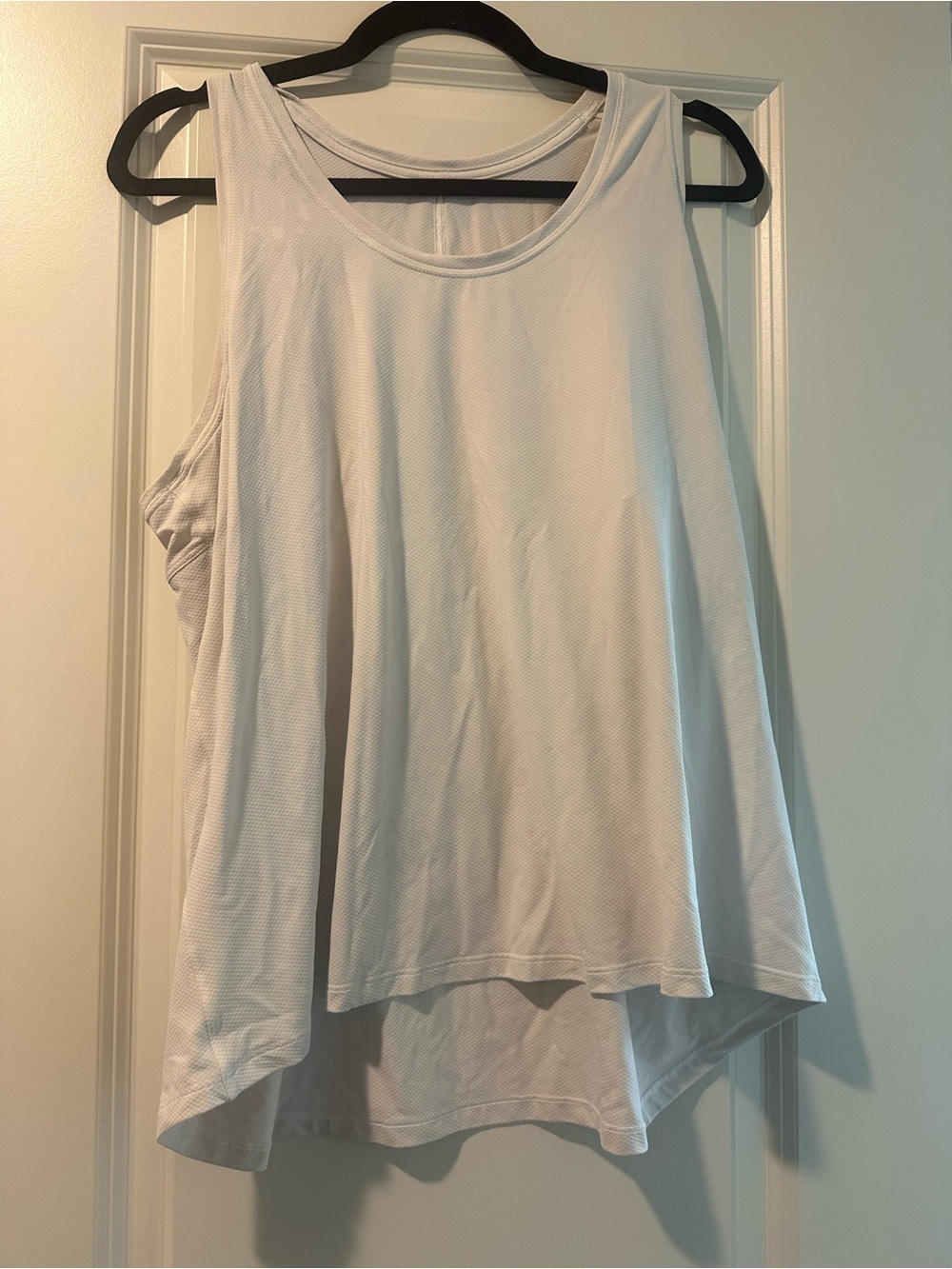 lululemon athletica White Mesh Tank Top